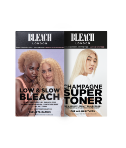 Warm Blonde Base Set with Low & Slow Bleach image