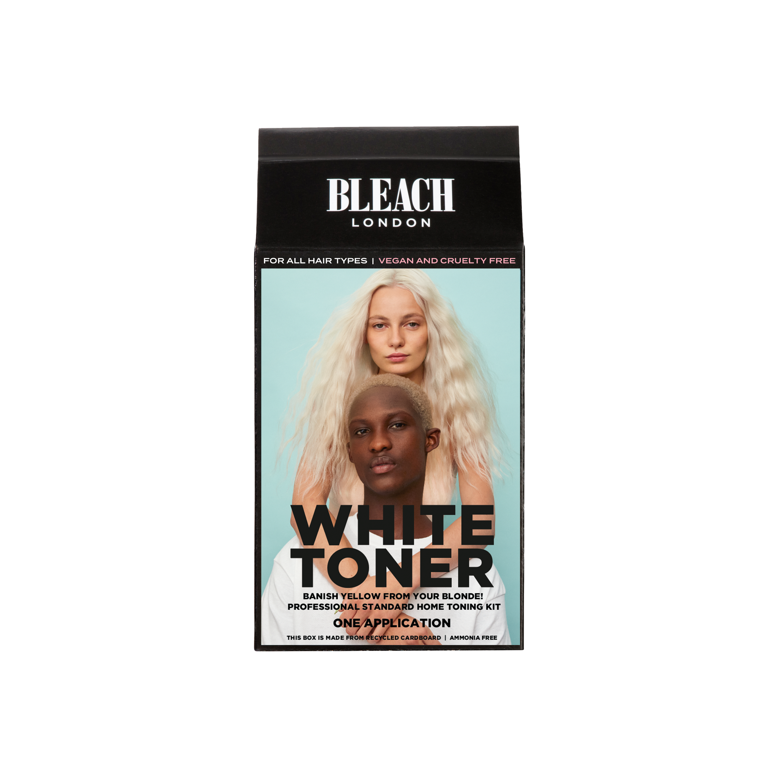 Bleach London White Toner Kit | Ice Platinum Blonde Hair Dye |   | Bleach London