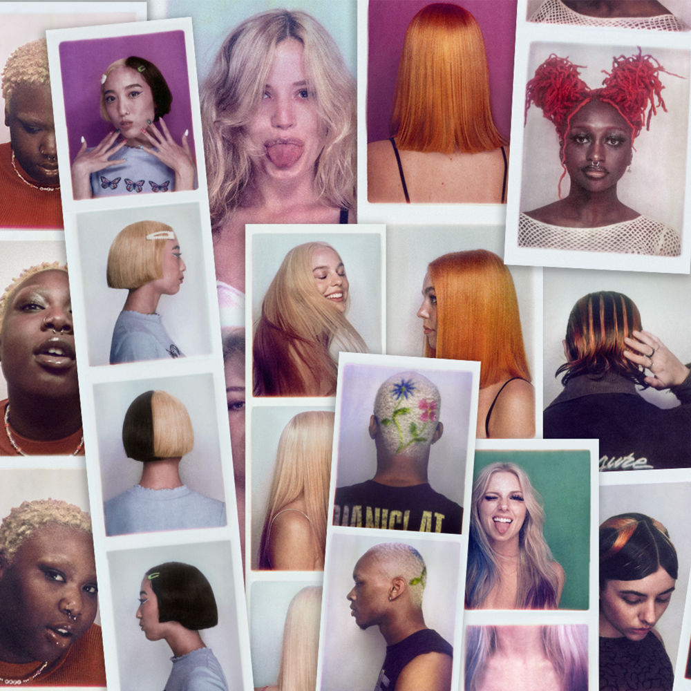 I'm not a blonde, I'm a bleach background