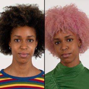How to dye a coily 4c hair to fashion colours