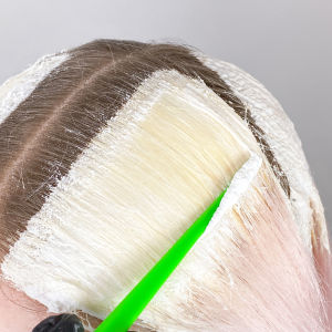 How to bleach tone roots double process Bleach London