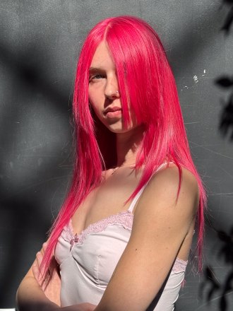 Vivid Pink Permanent Dye image