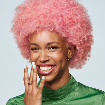 Pastel Pink Semi-Permanent Hair Colour