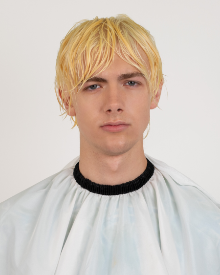 Bleached hair