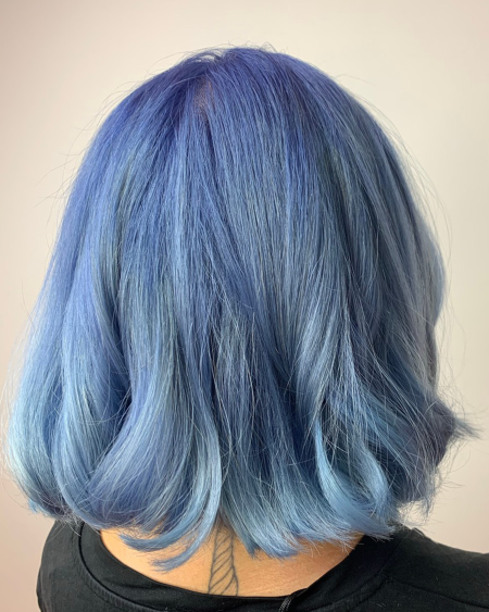 How To Fade Blue Hair Dye or Lighten Hair At Home