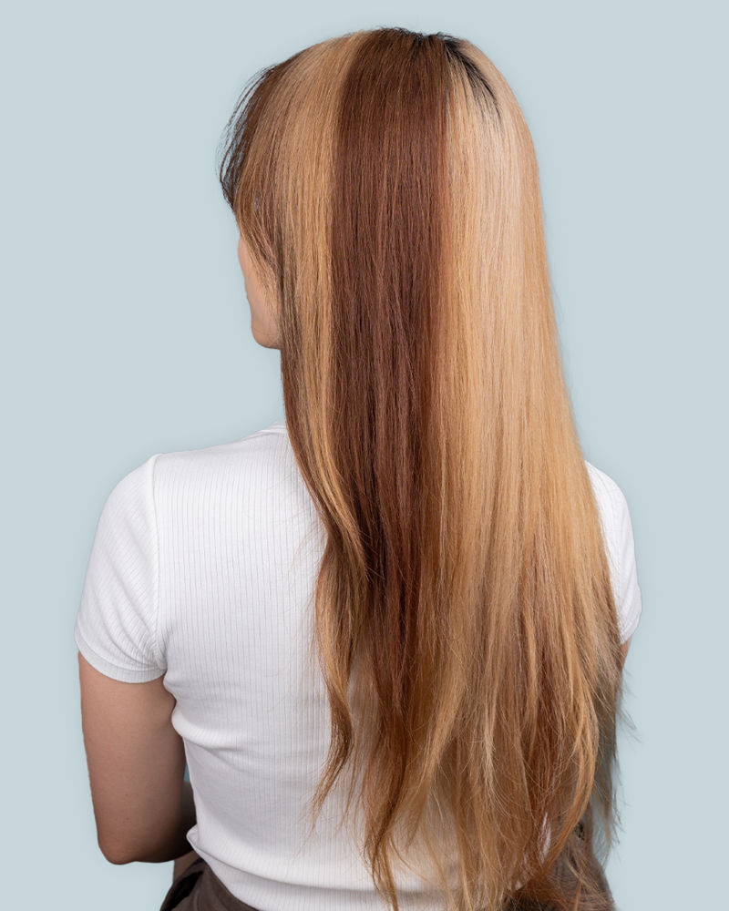 Coffee on sale hair colour