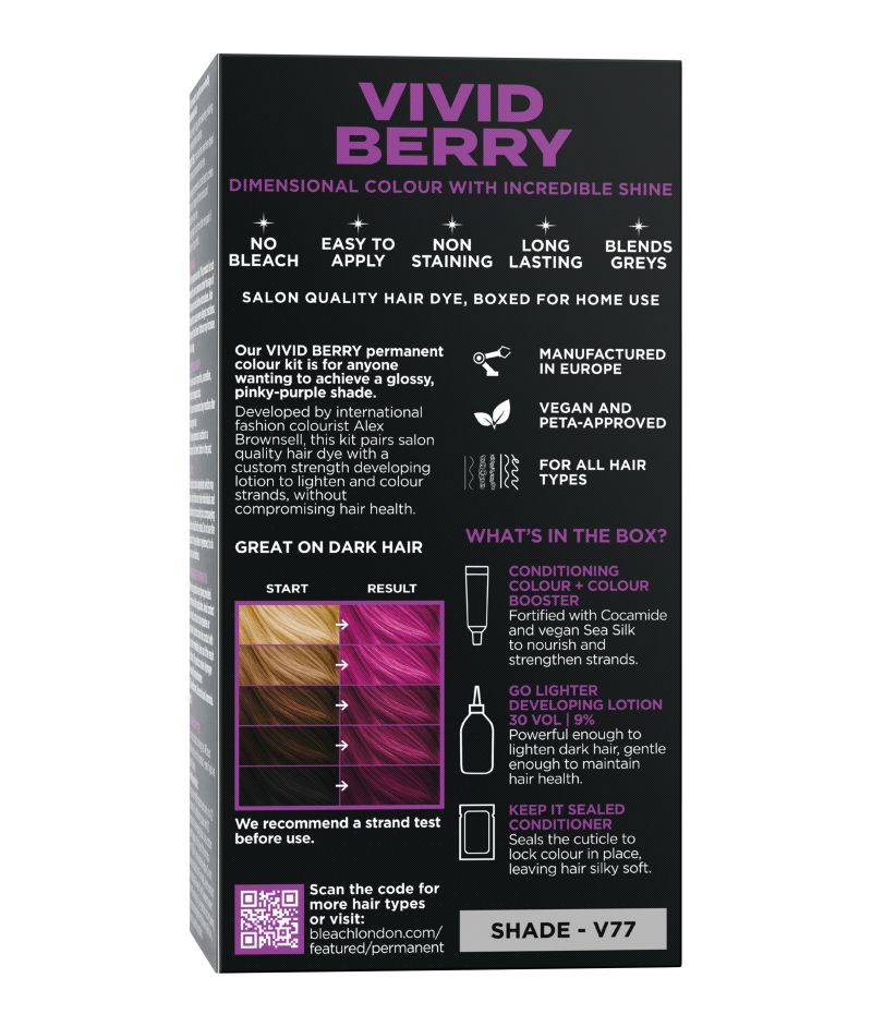 Vivid Berry Permanent Kit product image