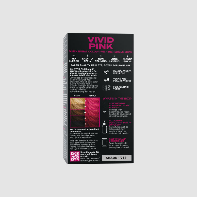 Vivid Pink Permanent Kit product image