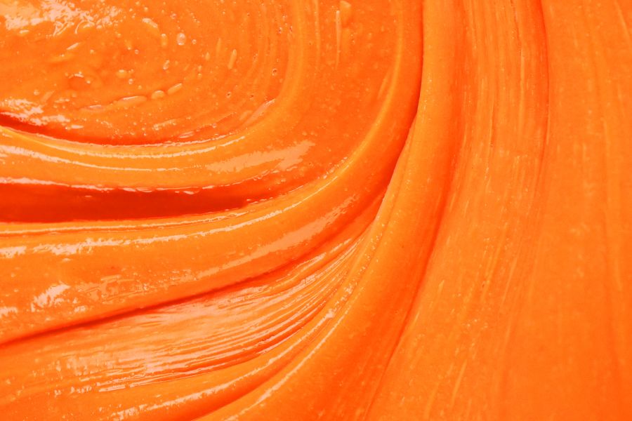 Curious Orange Super Cool Colour background image